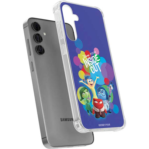 Disney Inside Out Character Group Galaxy S24 Plus Clear Case